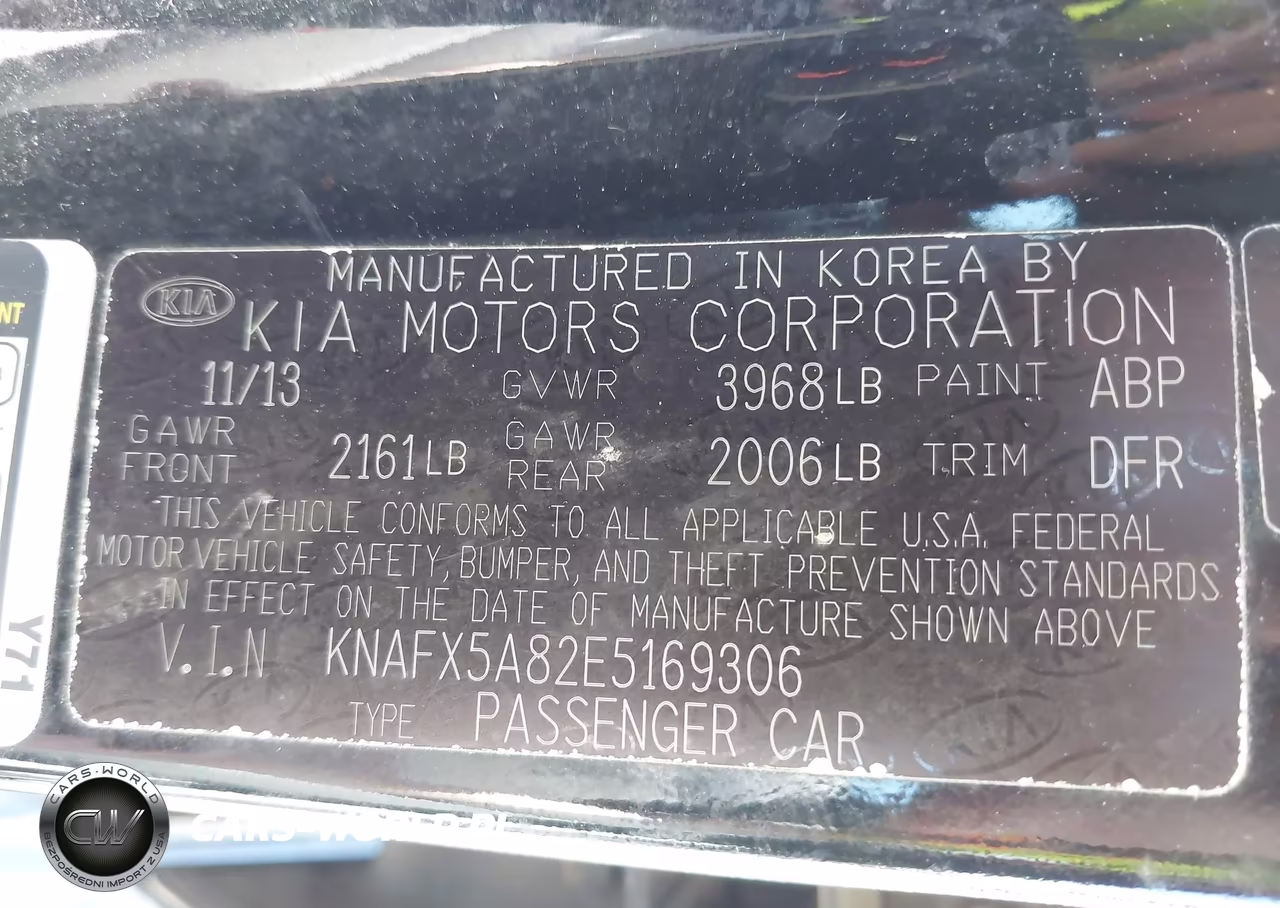 2014 Kia Forte Ex VIN:KNAFX5A82E5169306 - 9