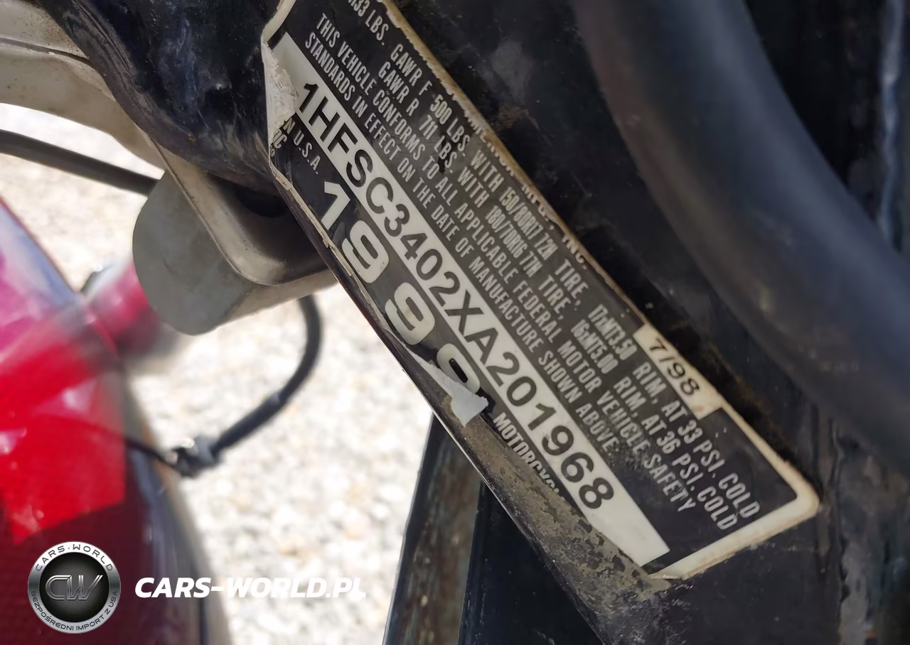 1999 Honda Gl1500 C-2 VIN:1HFSC3402XA201968 - 10