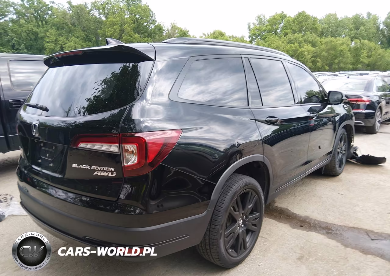 2020 Honda Pilot Awd Black Edition VIN:5FNYF6H71LB006403 - 4