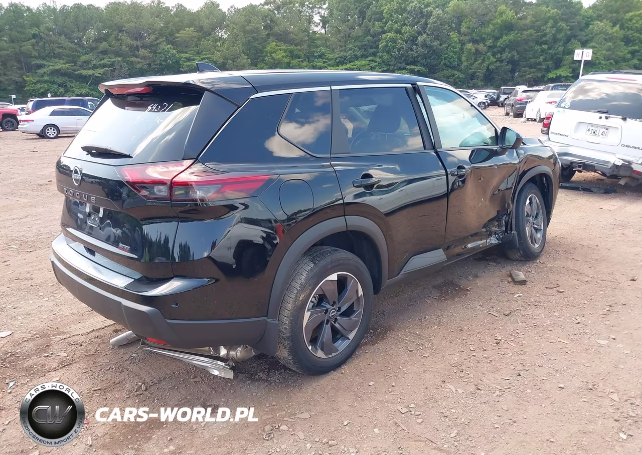 2025 Nissan Rogue Sv Fwd VIN:5N1BT3BA4SC872556 - 4