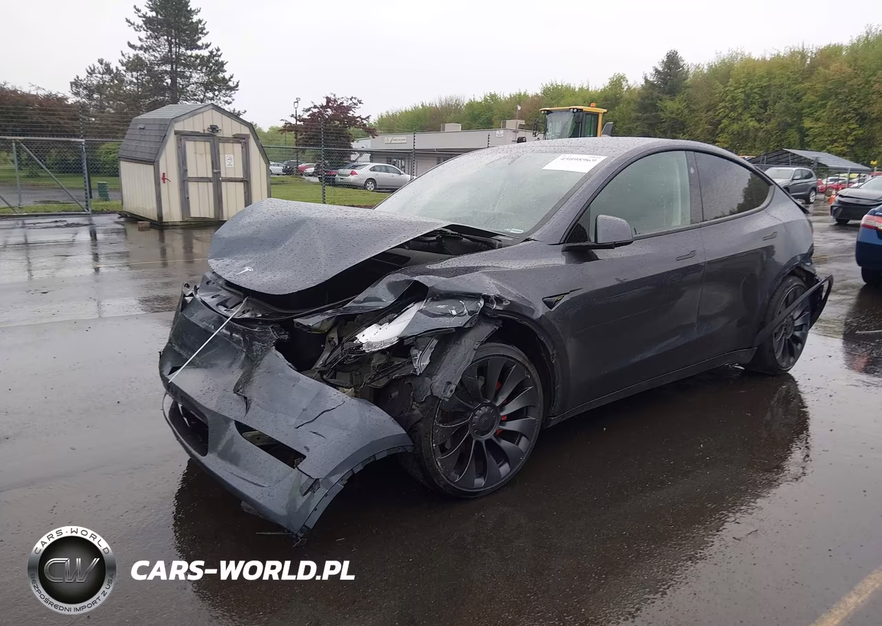 2023 Tesla Model Y Performance Dual Motor All-Wheel Drive VIN:7SAYGDEF2PF912338 - 2