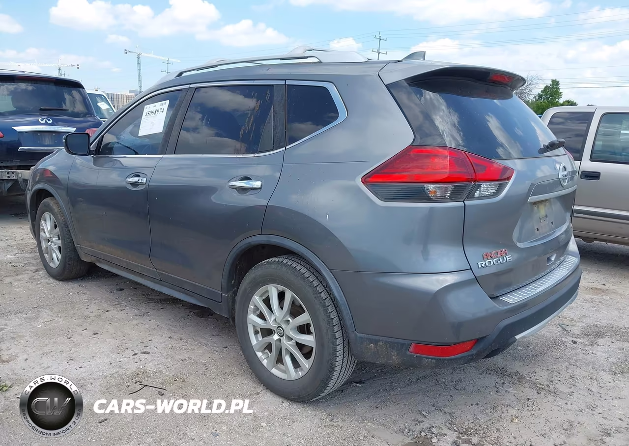 2017 Nissan Rogue Sv VIN:JN8AT2MT3HW132131 - 3