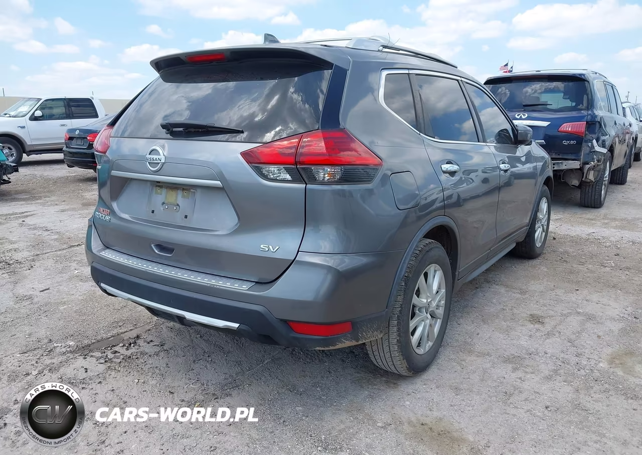 2017 Nissan Rogue Sv VIN:JN8AT2MT3HW132131 - 4