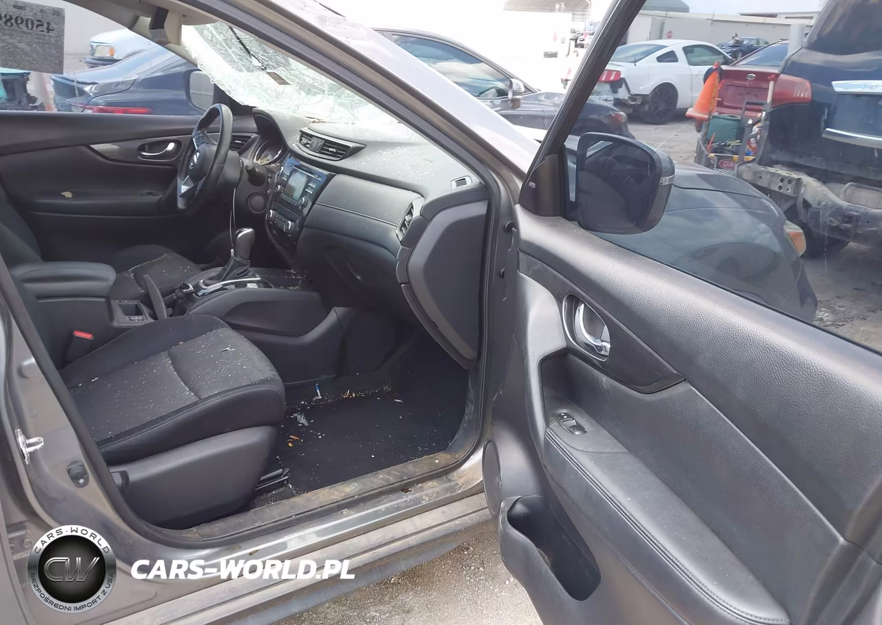 2017 Nissan Rogue Sv VIN:JN8AT2MT3HW132131 - 5