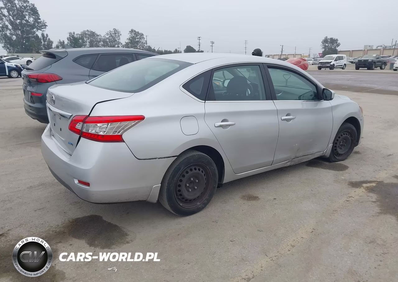 2014 Nissan Sentra S VIN:3N1AB7AP0EL678375 - 4