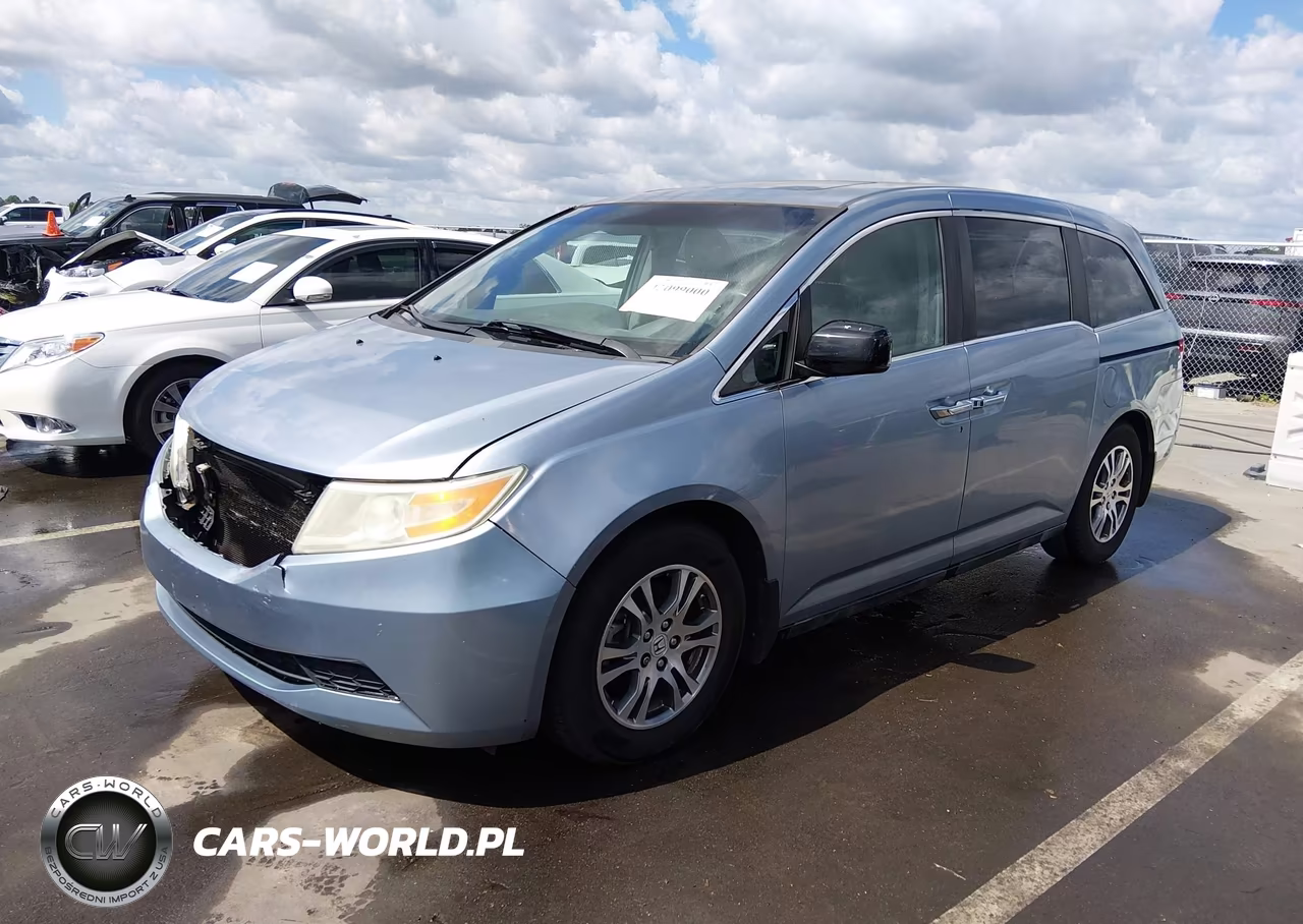 2012 Honda Odyssey Ex-L VIN:5FNRL5H62CB047248 - 2
