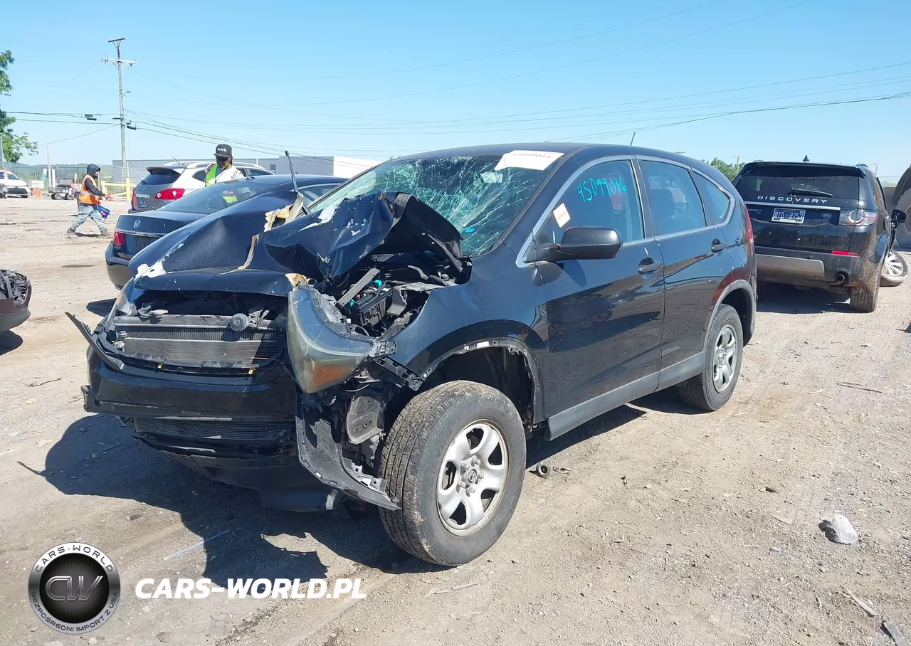 2014 Honda Cr-V Lx VIN:5J6RM4H33EL092688 - 2