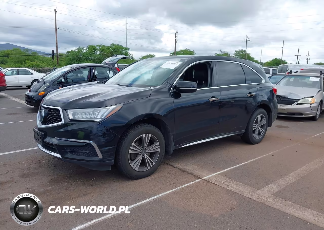 2017 Acura Mdx VIN:5FRYD3H31HB005470 - 2