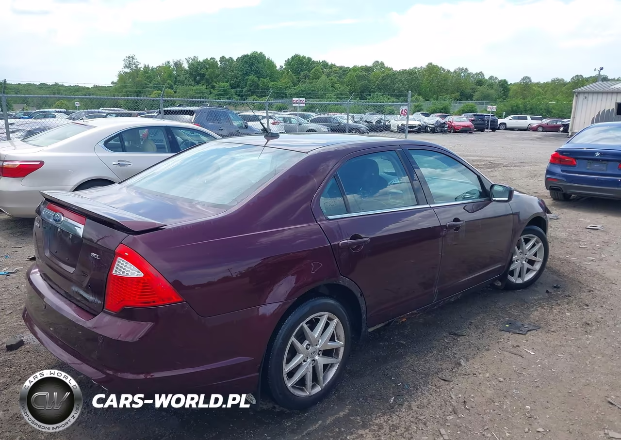2012 Ford Fusion Sel VIN:3FAHP0JA4CR352904 - 4