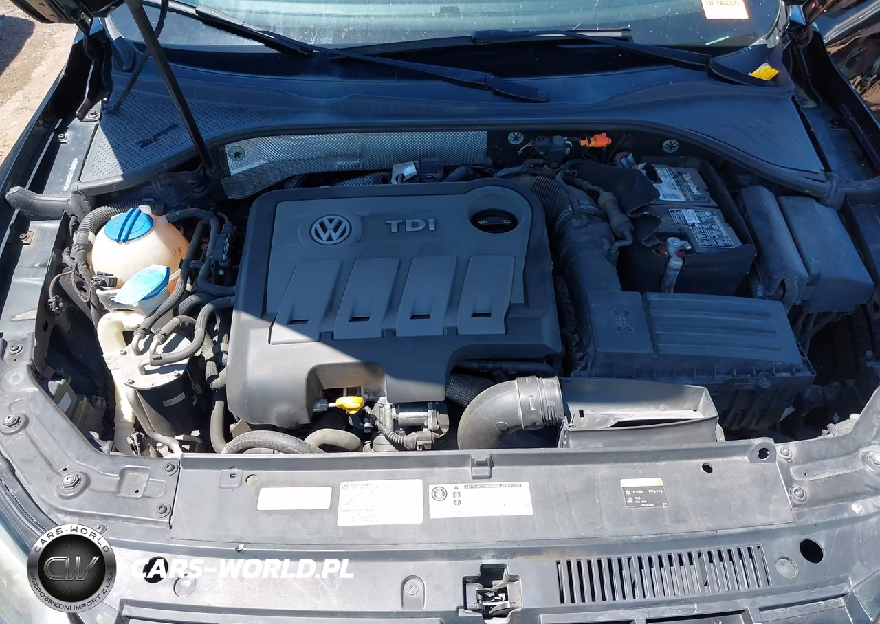 2014 Volkswagen Passat 2.0L Tdi Se VIN:1VWBN7A32EC084319 - 10