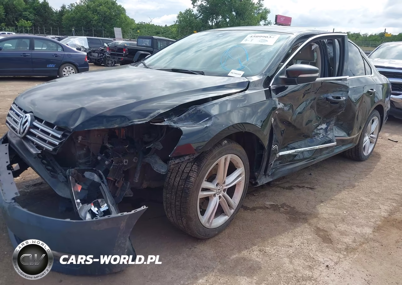 2014 Volkswagen Passat 2.0L Tdi Se VIN:1VWBN7A32EC084319 - 14