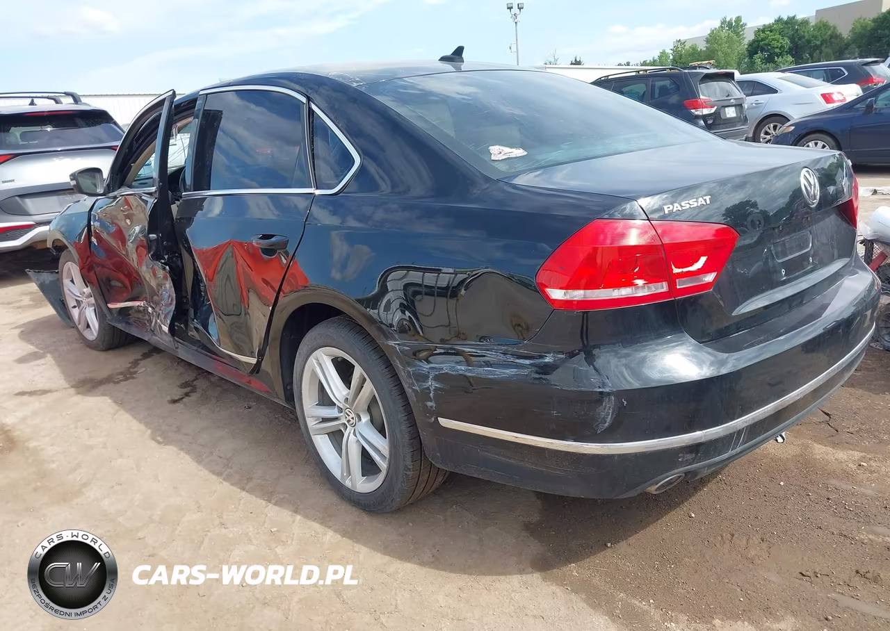 2014 Volkswagen Passat 2.0L Tdi Se VIN:1VWBN7A32EC084319 - 3