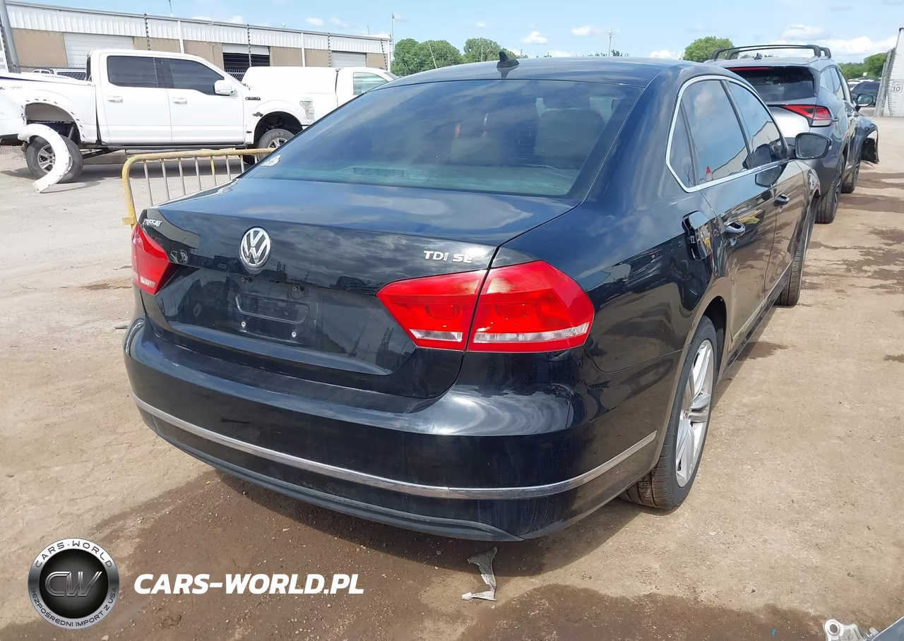 2014 Volkswagen Passat 2.0L Tdi Se VIN:1VWBN7A32EC084319 - 4