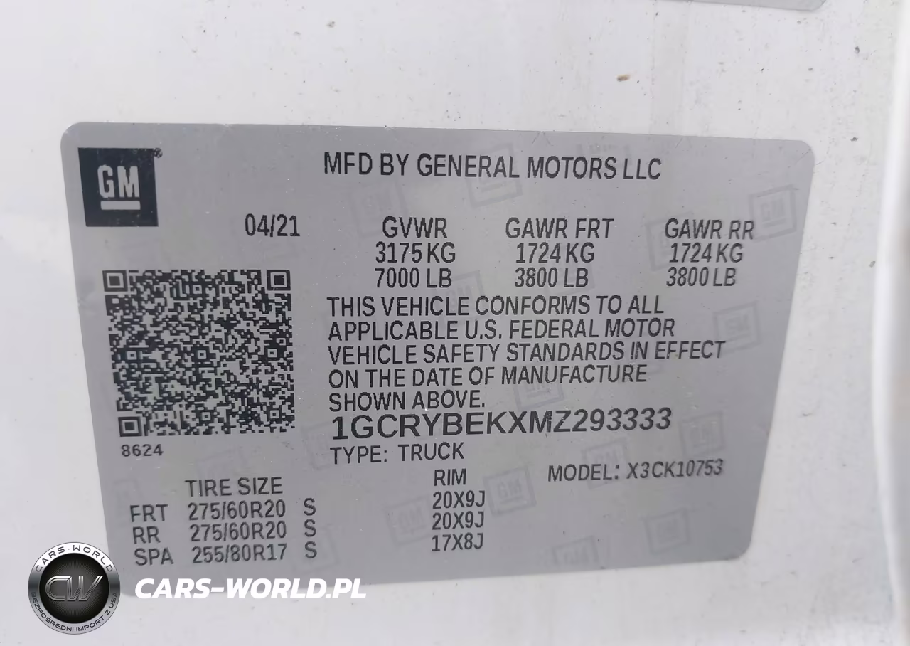 2021 Chevrolet Silverado 1500 4Wd Standard Bed Custom VIN:1GCRYBEKXMZ293333 - 9