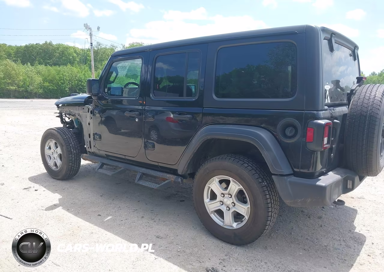 2020 Jeep Wrangler Unlimited Sport S 4X4 VIN:1C4HJXDN8LW209065 - 3