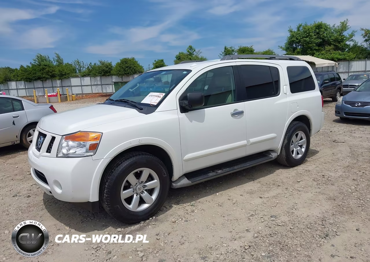 2015 Nissan Armada Platinum-Sl-Sv VIN:5N1AA0ND9FN602707 - 2