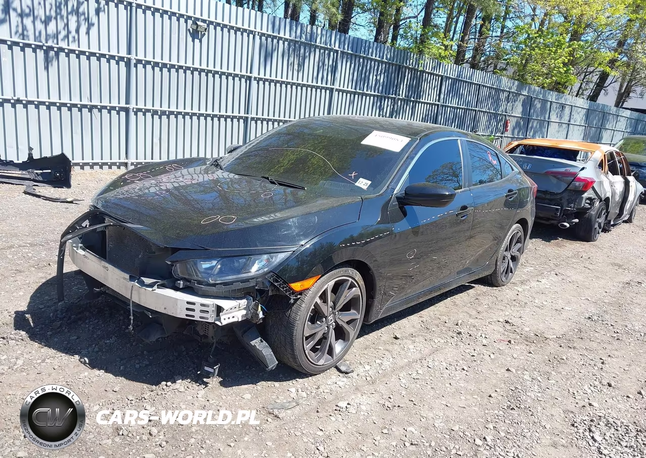 2020 Honda Civic Sport VIN:2HGFC2F83LH598564 - 2