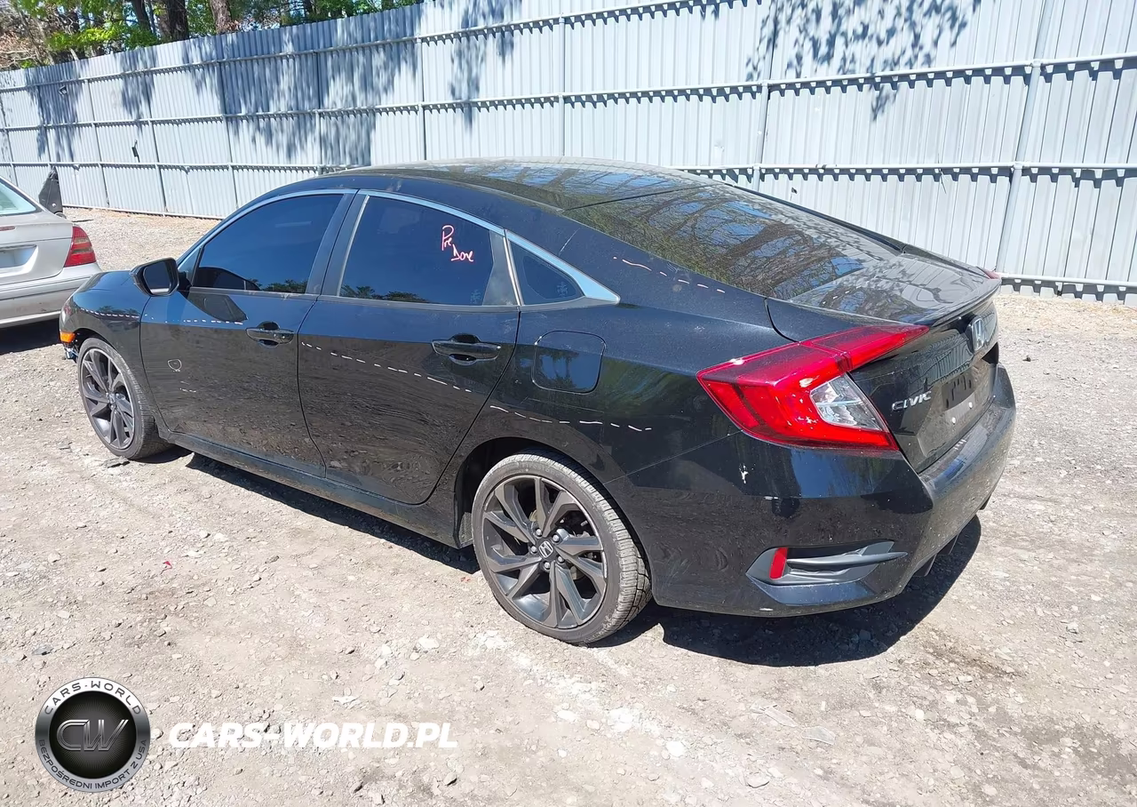 2020 Honda Civic Sport VIN:2HGFC2F83LH598564 - 3