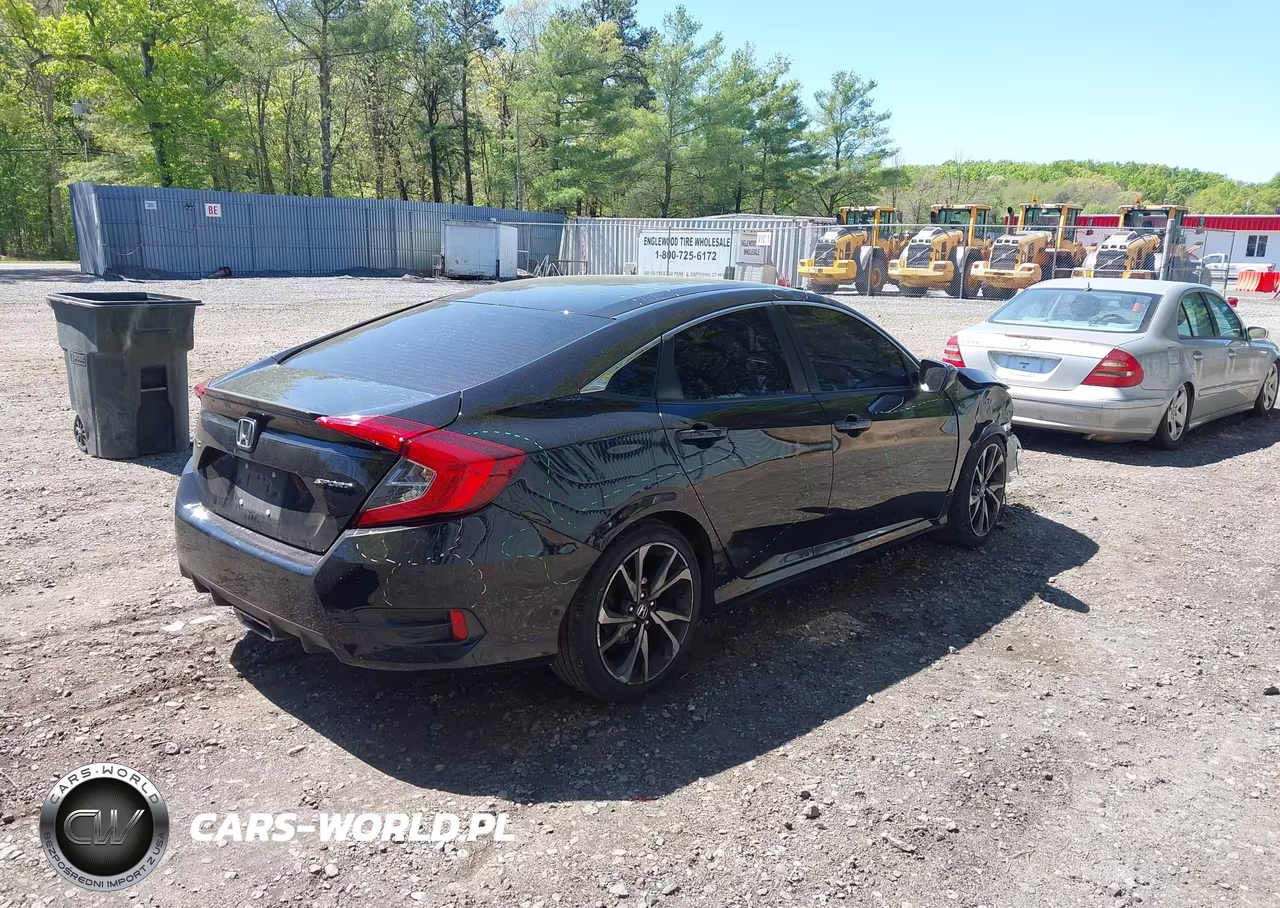 2020 Honda Civic Sport VIN:2HGFC2F83LH598564 - 4