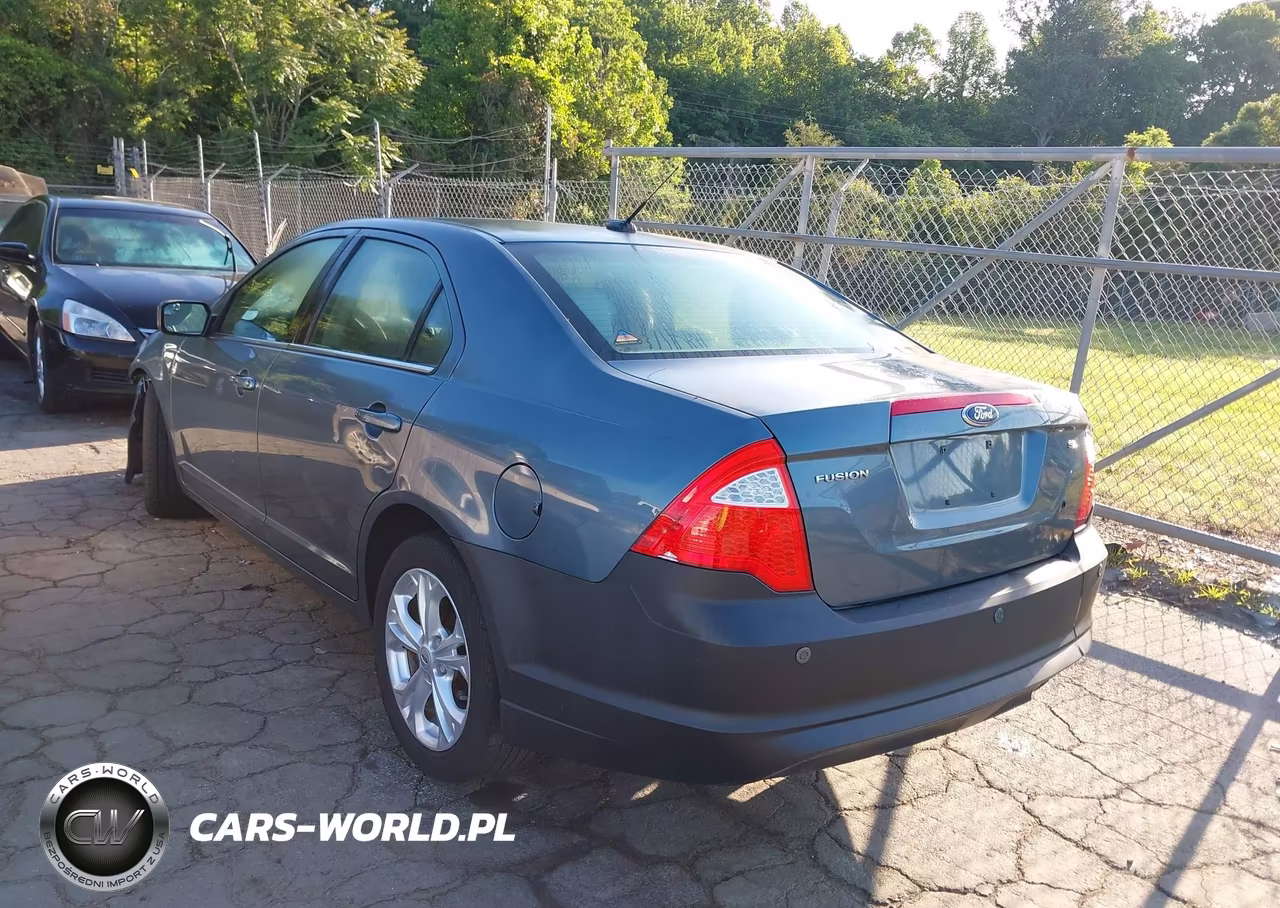 2012 Ford Fusion Se VIN:3FAHP0HA7CR151956 - 3