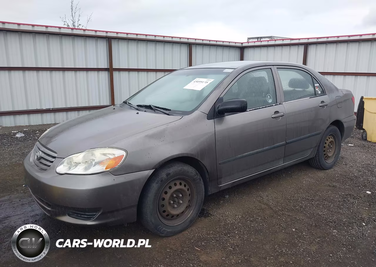 2003 Toyota Corolla Ce VIN:1NXBR32E93Z141747 - 2