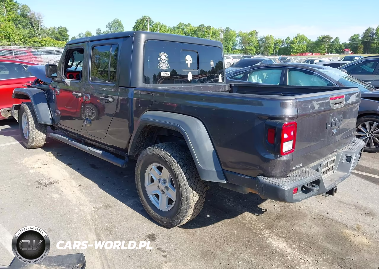 2020 Jeep Gladiator Sport S 4X4 VIN:1C6HJTAG0LL140198 - 3