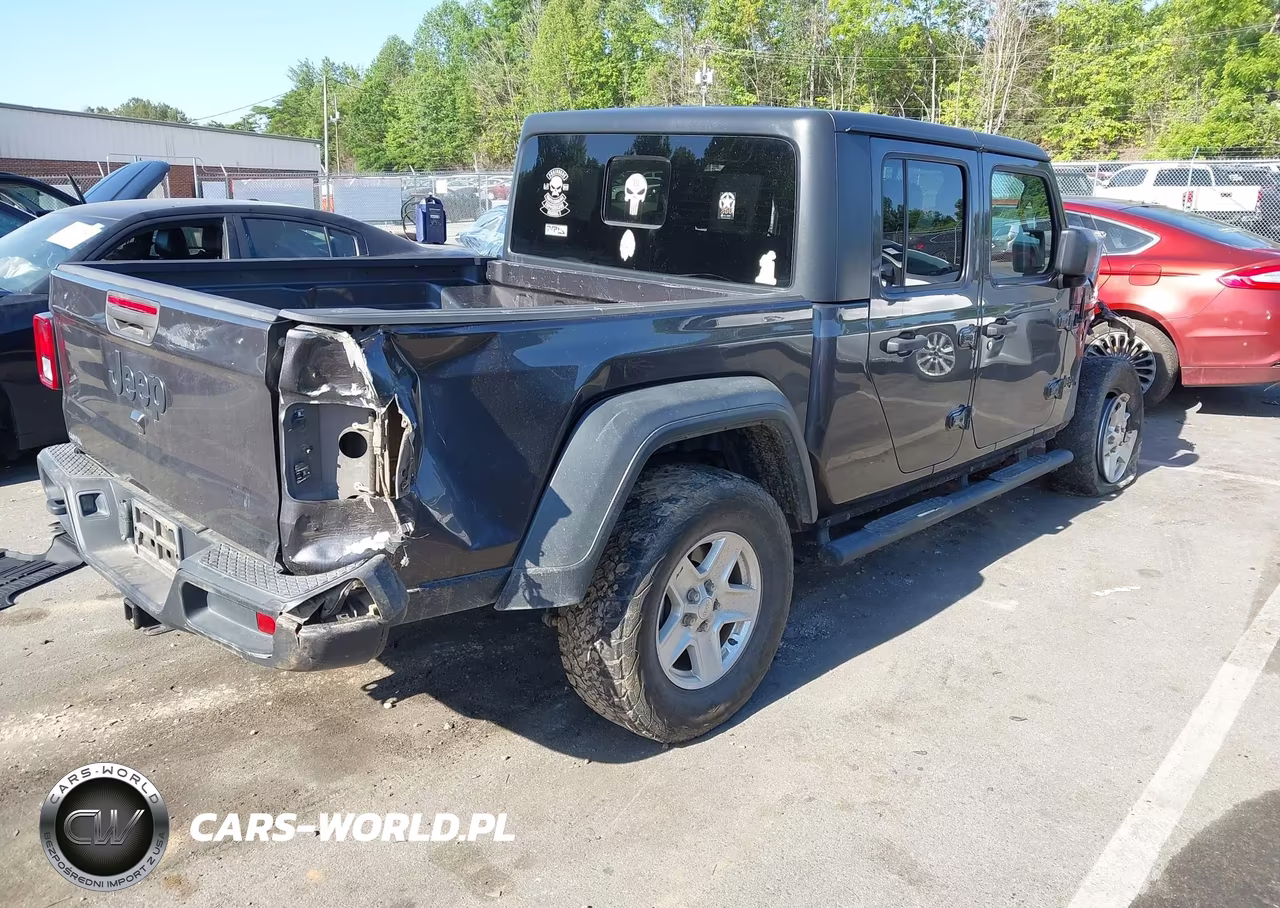 2020 Jeep Gladiator Sport S 4X4 VIN:1C6HJTAG0LL140198 - 4