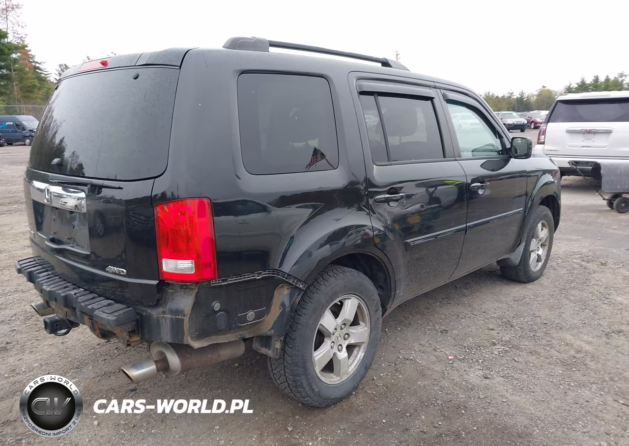 2009 Honda Pilot Ex-L VIN:5FNYF48659B028778 - 4