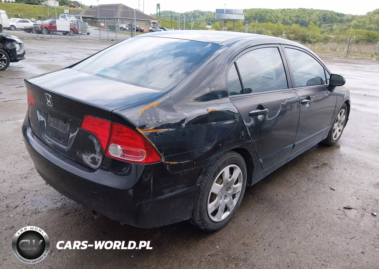 2008 Honda Civic Lx VIN:2HGFA16508H513998 - 4