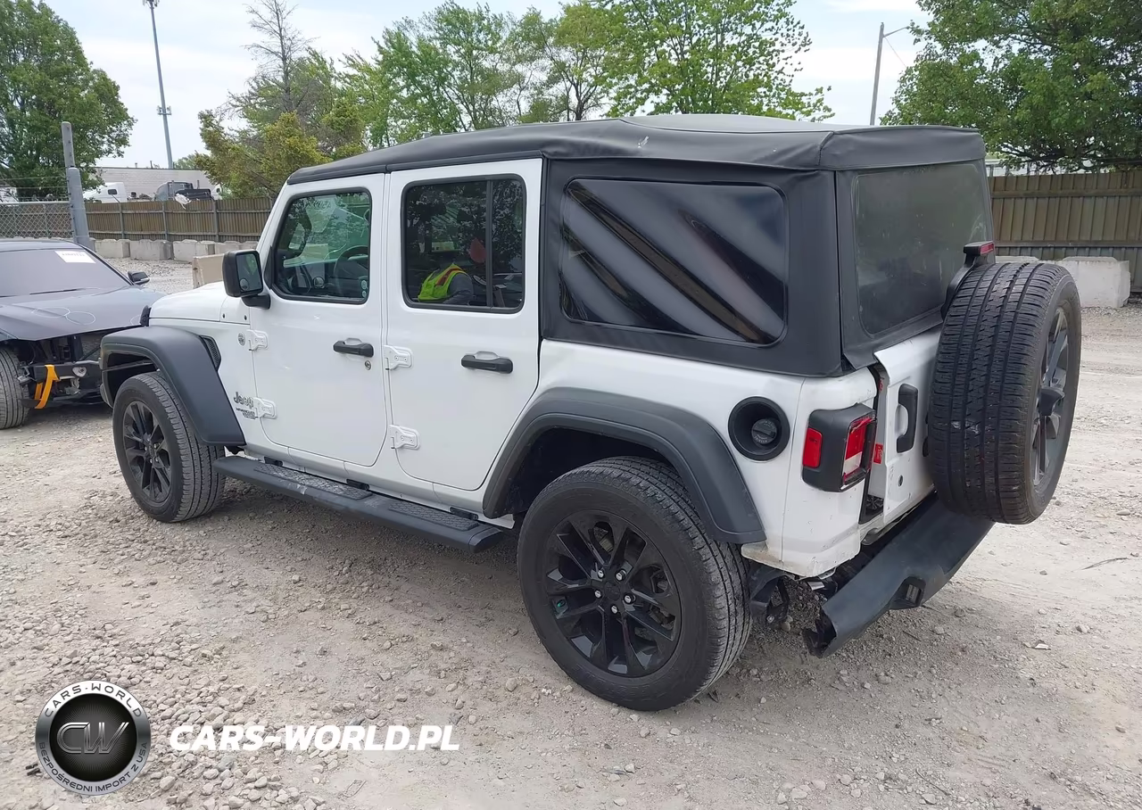 2020 Jeep Wrangler Unlimited Sport S 4X4 VIN:1C4HJXDGXLW196515 - 3