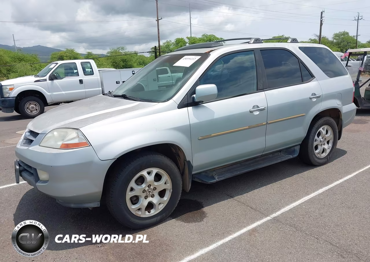 2002 Acura Mdx VIN:2HNYD18692H527808 - 2