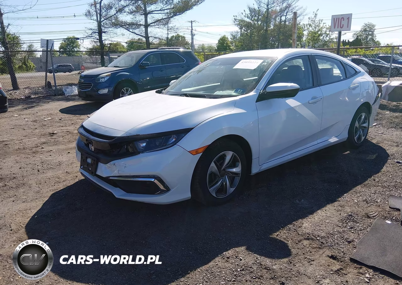 2020 Honda Civic Lx VIN:2HGFC2F64LH533317 - 2