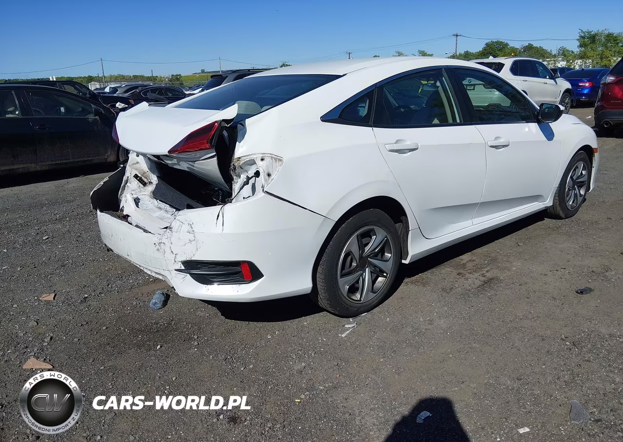 2020 Honda Civic Lx VIN:2HGFC2F64LH533317 - 4