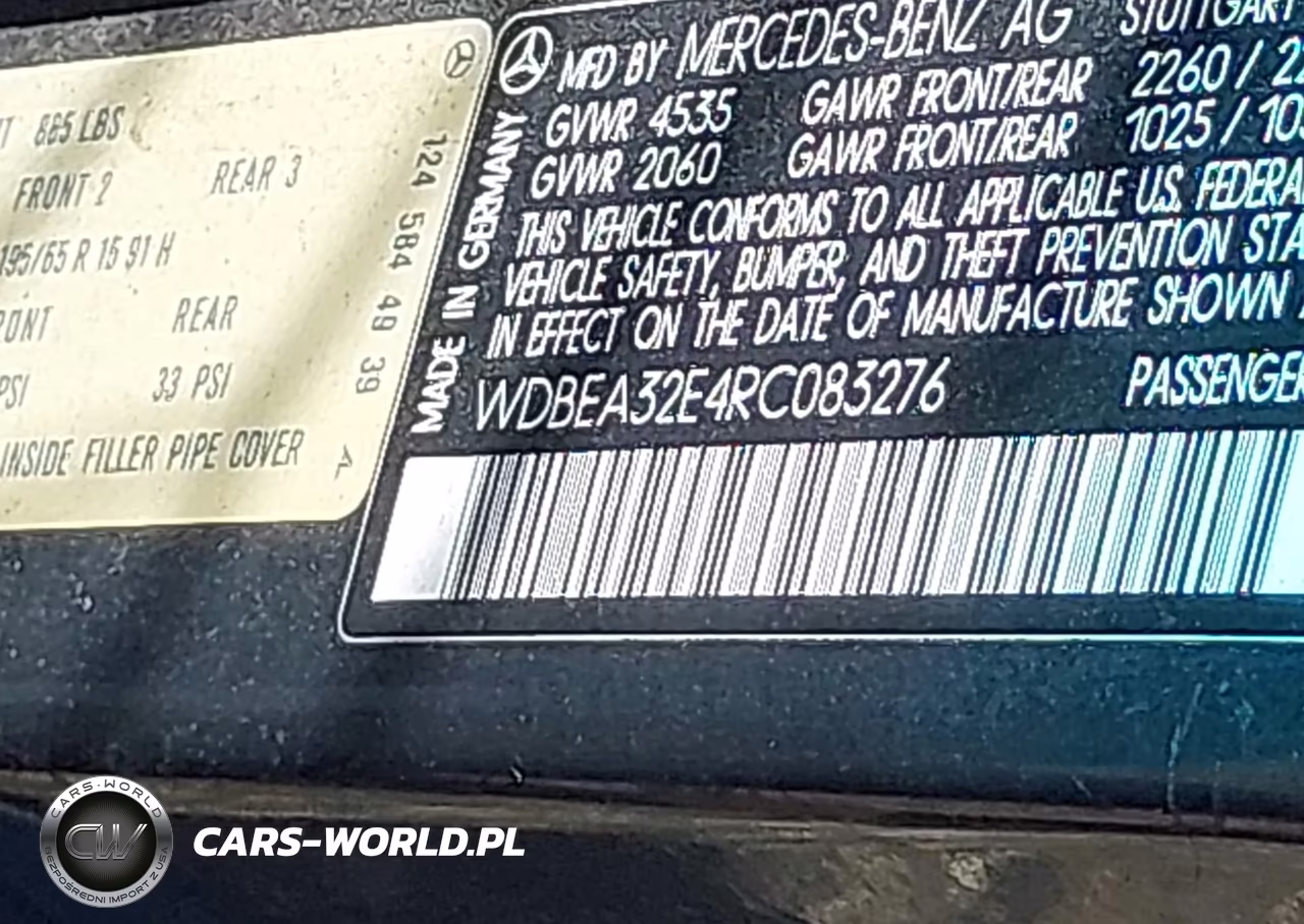 1994 Mercedes-Benz E 320 VIN:WDBEA32E4RC083276 - 9