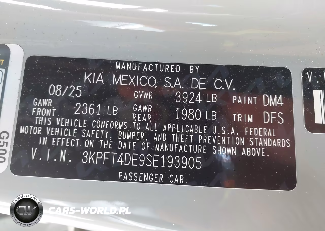 2025 Kia K4 Lxs VIN:3KPFT4DE9SE193905 - 9