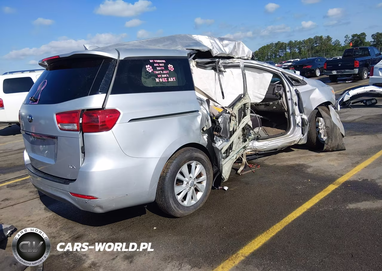 2017 Kia Sedona Lx VIN:KNDMB5C19H6218377 - 4