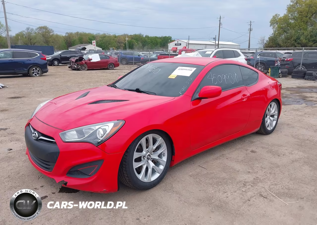 2013 Hyundai Genesis 2.0T VIN:KMHHT6KD4DU091975 - 2