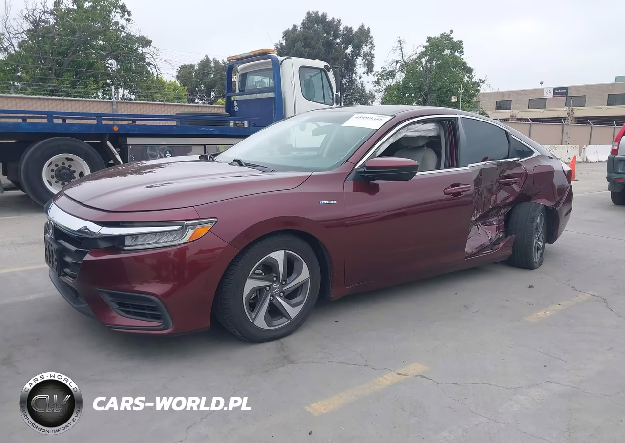 2019 Honda Insight Ex VIN:19XZE4F54KE021530 - 2