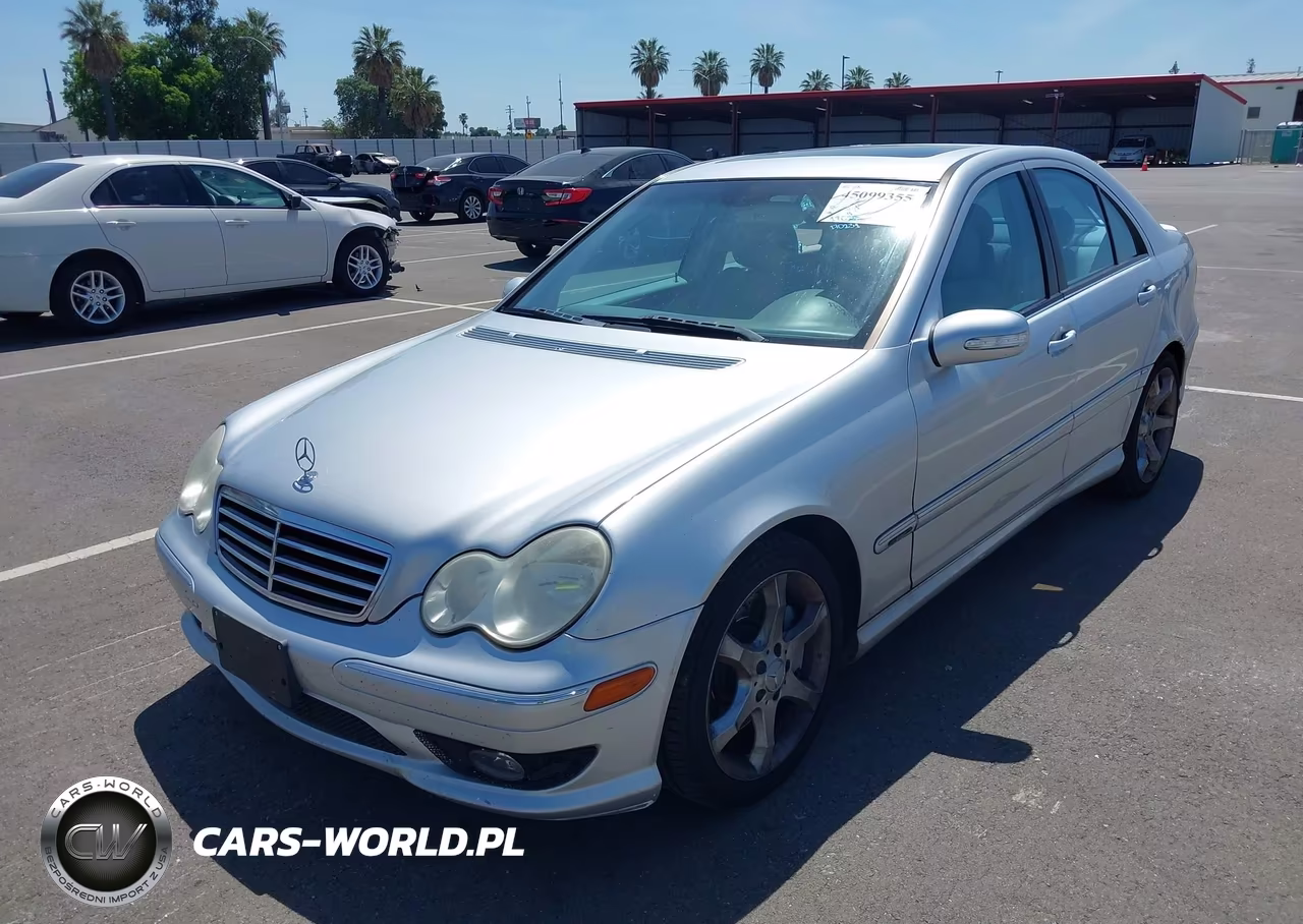 2007 Mercedes-Benz C 230 Sport VIN:WDBRF52H37F895222 - 2