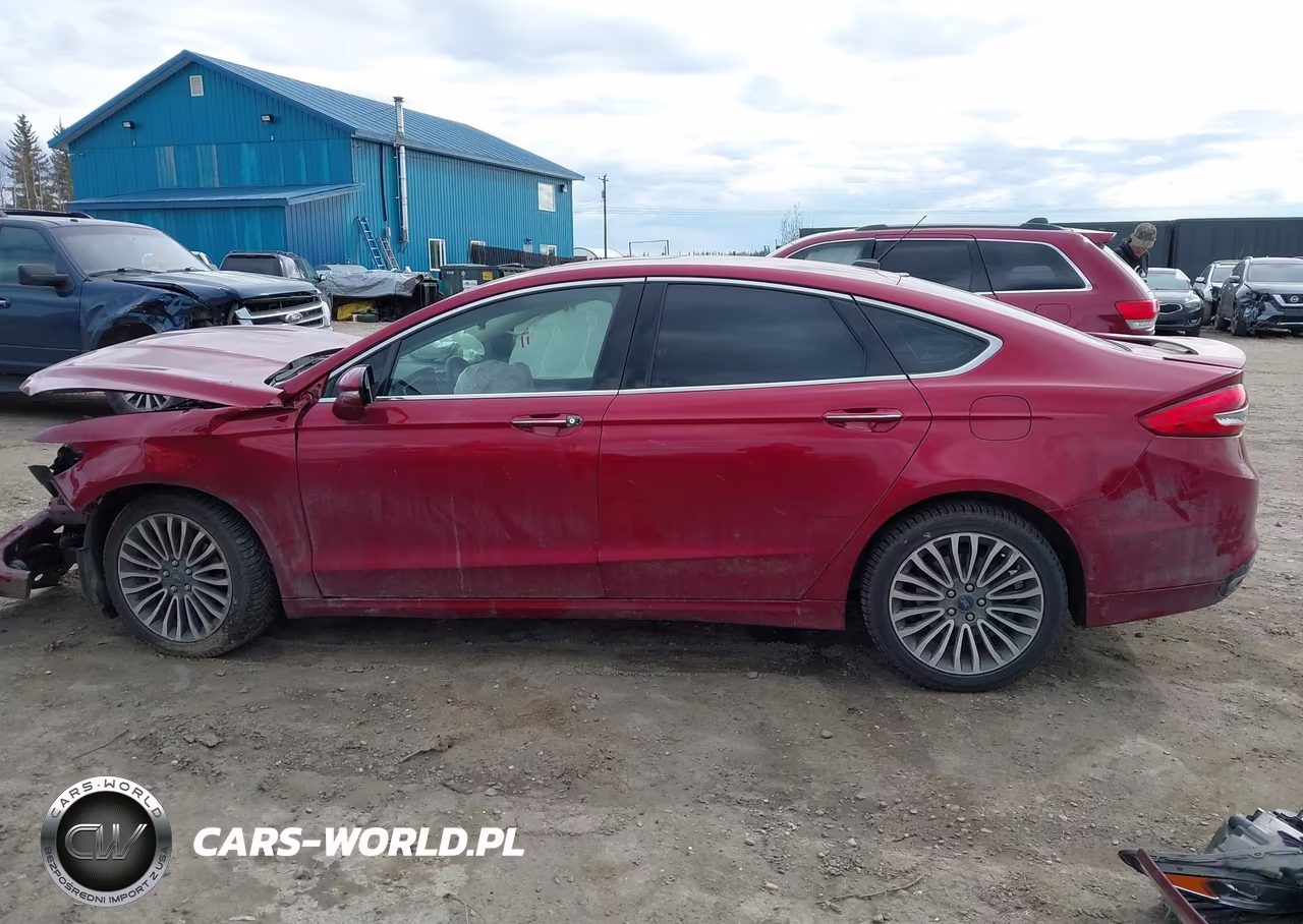 2017 Ford Fusion Titanium VIN:3FA6P0D90HR142543 - 15