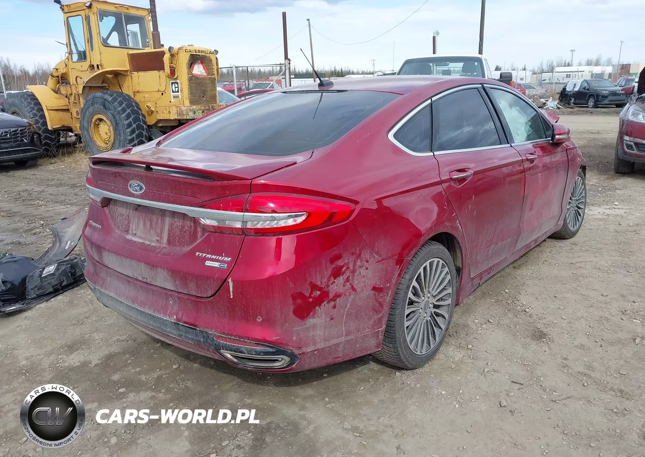 2017 Ford Fusion Titanium VIN:3FA6P0D90HR142543 - 4