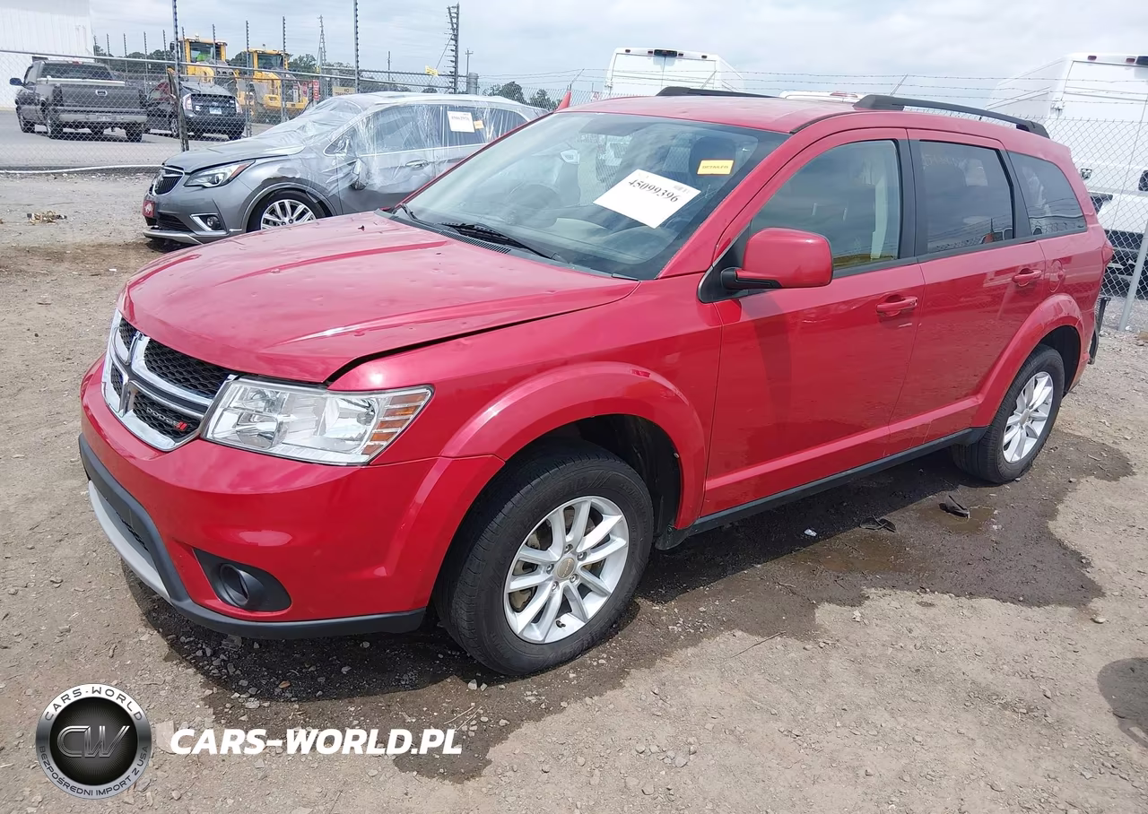 2016 Dodge Journey Sxt VIN:3C4PDCBBXGT115561 - 2