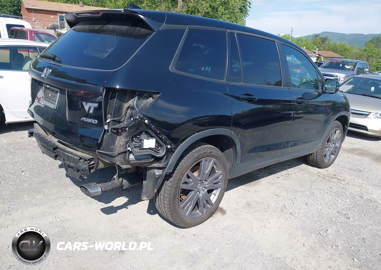 2019 Honda Passport Ex-L VIN:5FNYF8H58KB019030 - 4