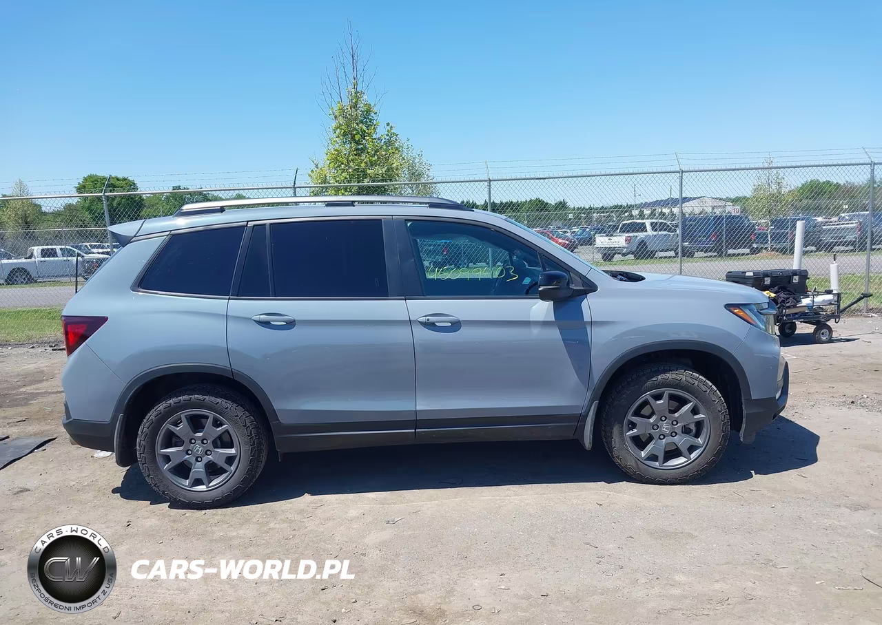 2025 Honda Passport Awd Trailsport VIN:5FNYF8H60SB009682 - 14