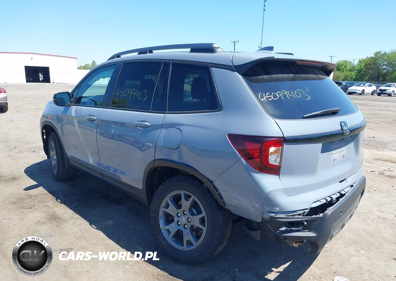 2025 Honda Passport Awd Trailsport VIN:5FNYF8H60SB009682 - 3