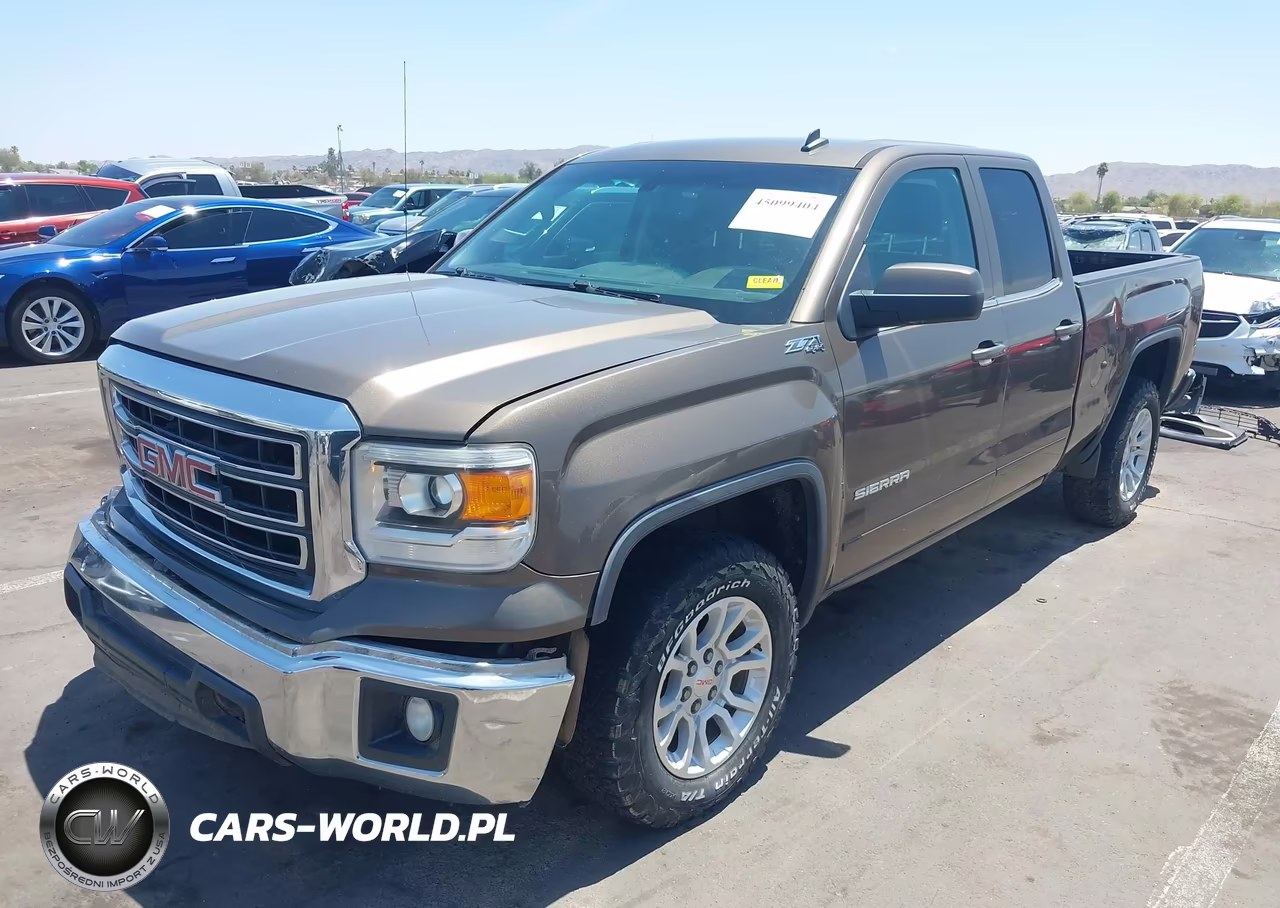 2014 GMC Sierra 1500 Sle VIN:1GTV2UECXEZ249340 - 2