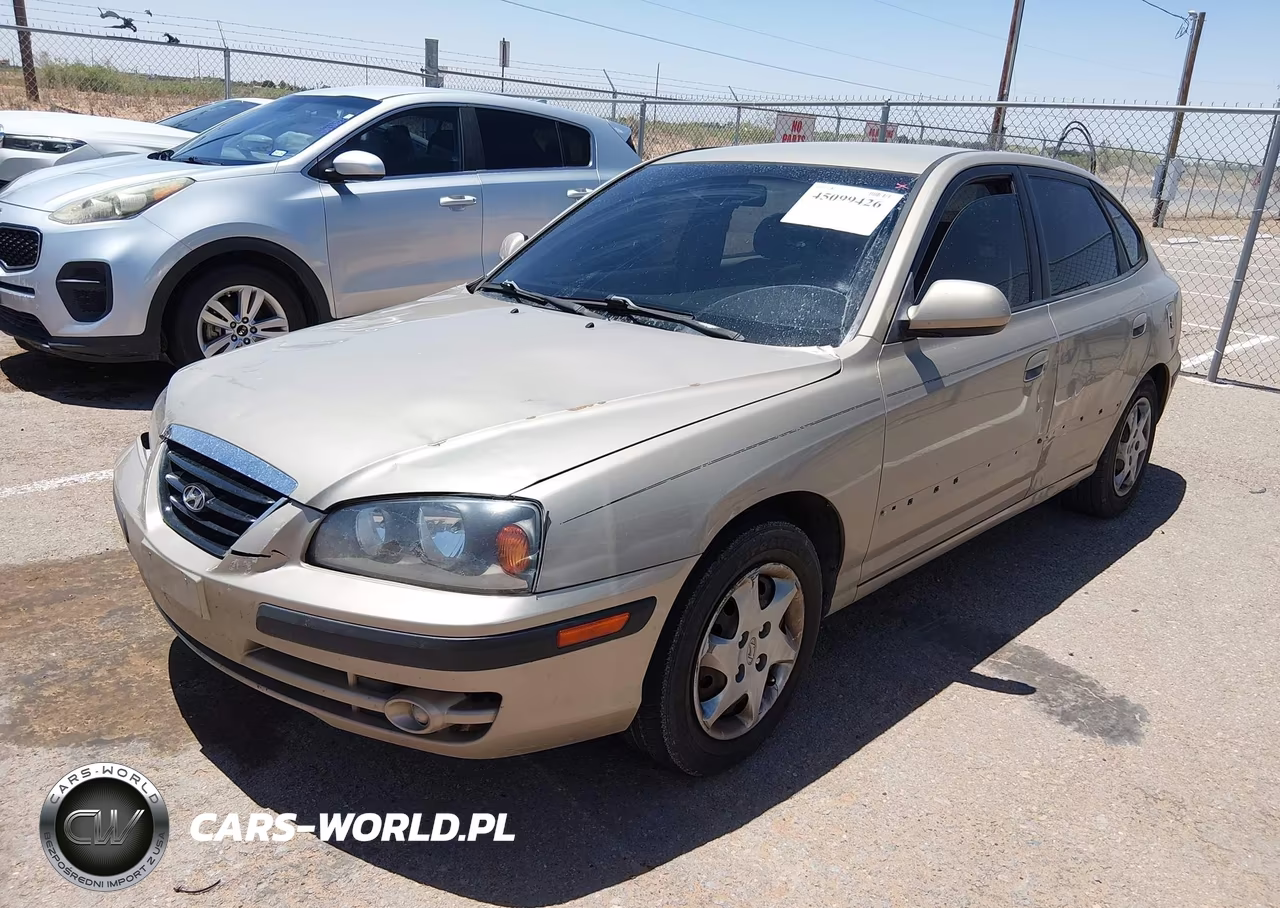 2006 Hyundai Elantra Gls-Gt VIN:KMHDN56D36U203620 - 2