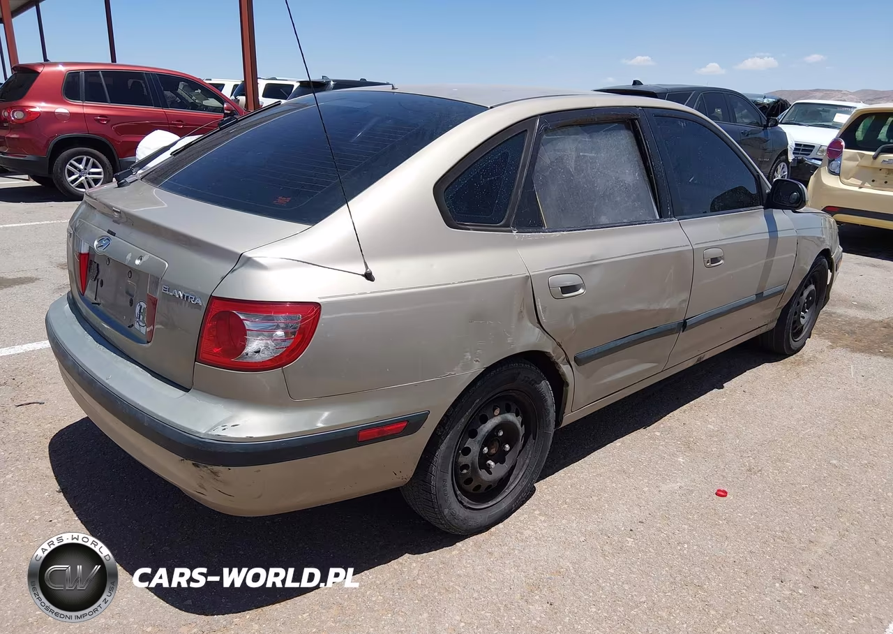 2006 Hyundai Elantra Gls-Gt VIN:KMHDN56D36U203620 - 4