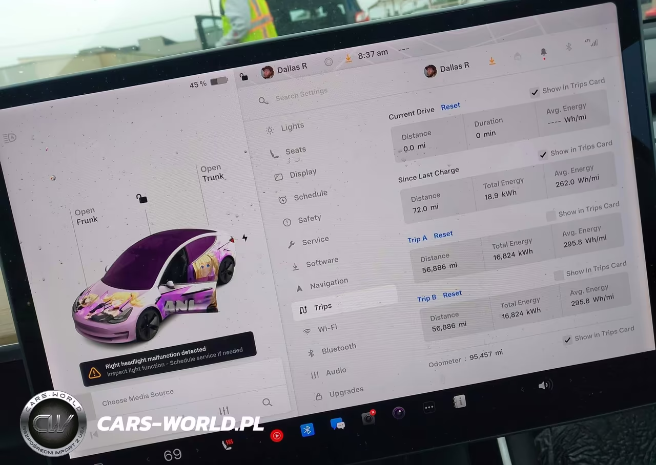 2020 Tesla Model 3 Long Range Dual Motor All-Wheel Drive VIN:5YJ3E1EB2LF618876 - 7
