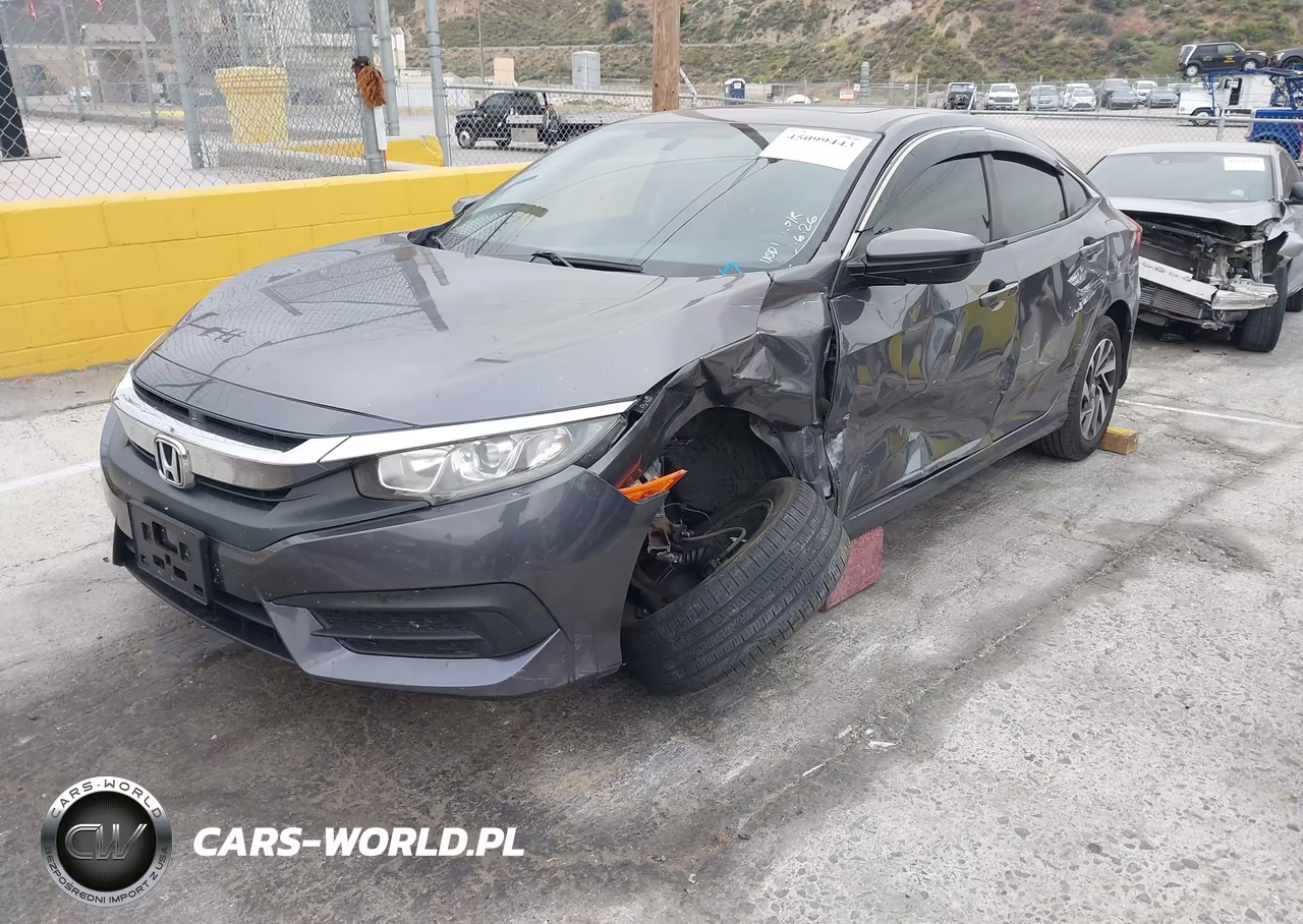 2017 Honda Civic Ex VIN:2HGFC2F76HH512579 - 2